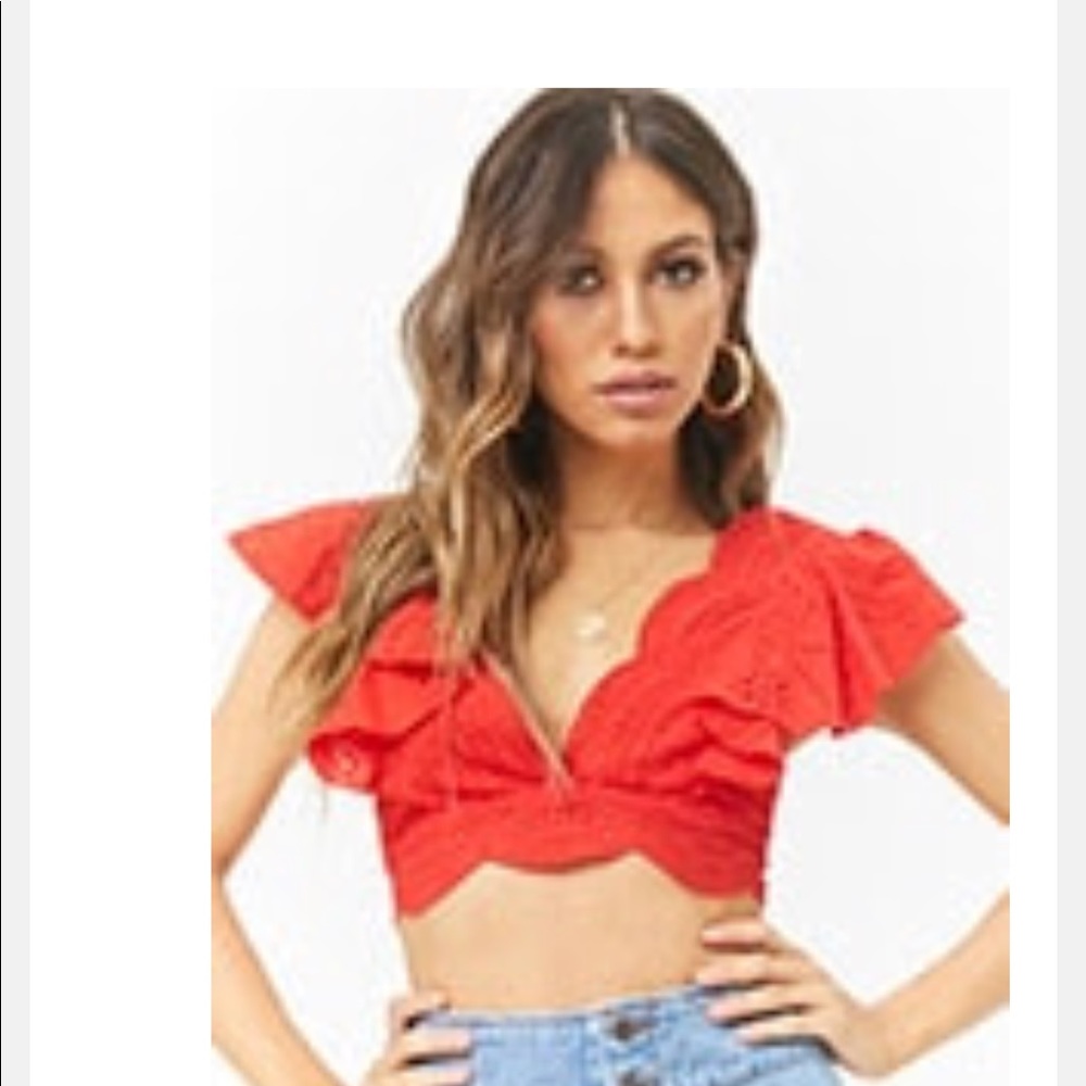 Red Crop Top (Forever 21)